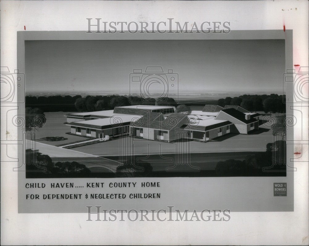 1965 Press Photo Child Haven Kent County - Historic Images