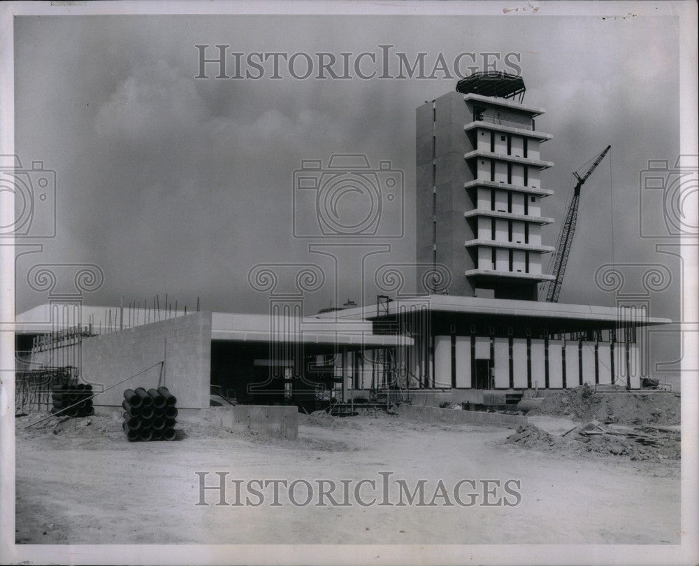 1963 Press Photo Kent County Airport Michigan - Historic Images