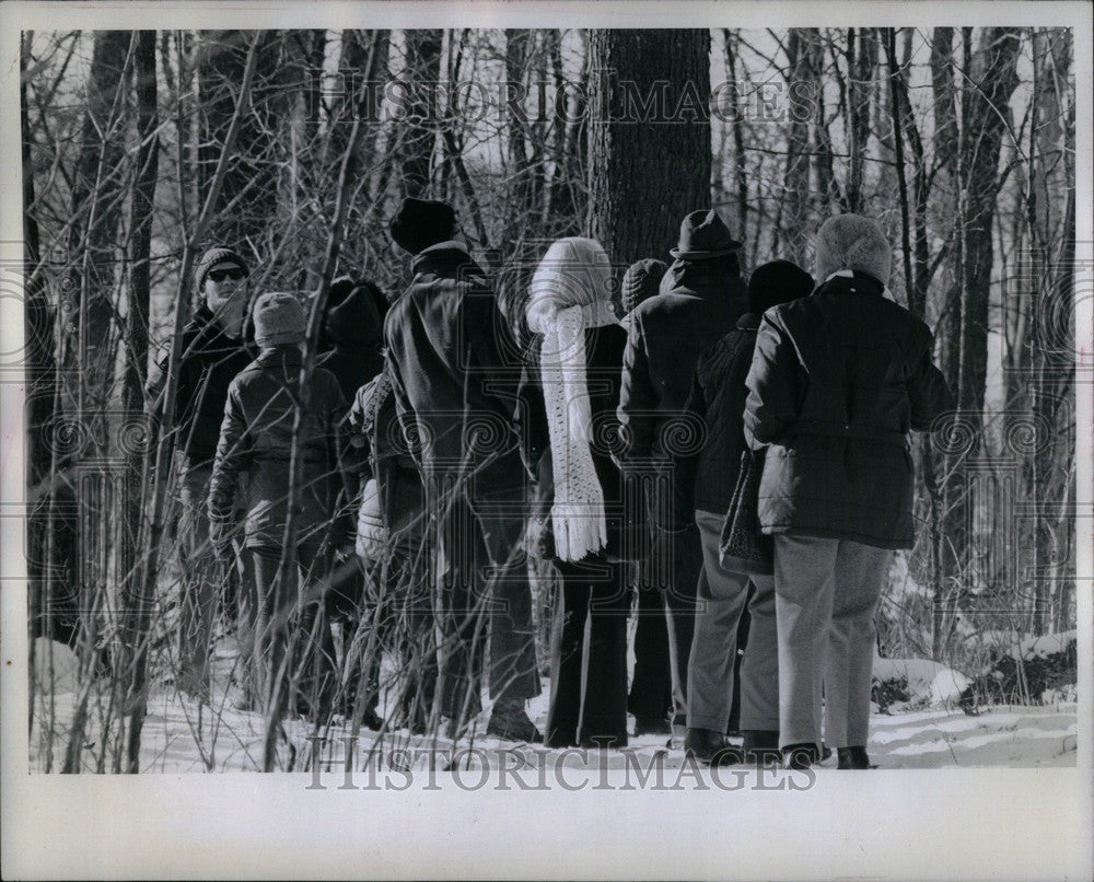 1973 Press Photo DUKE DOMKE NATURALIST - Historic Images