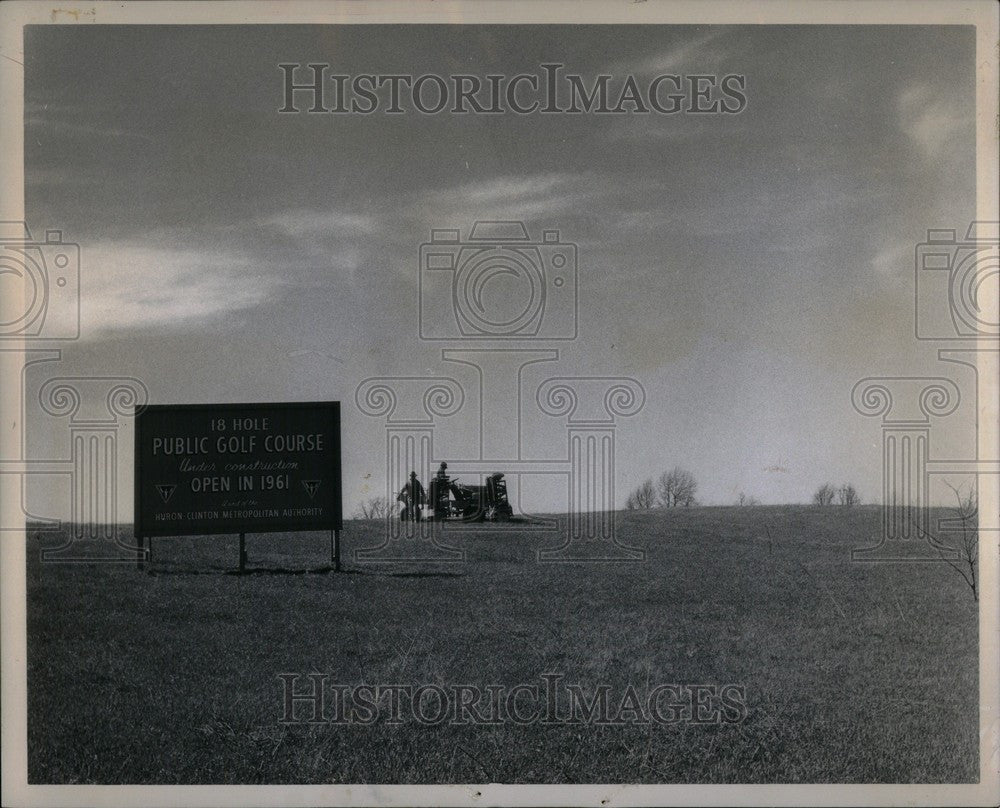 1960 Press Photo Golf Course Ken Lake Kensington Park - Historic Images