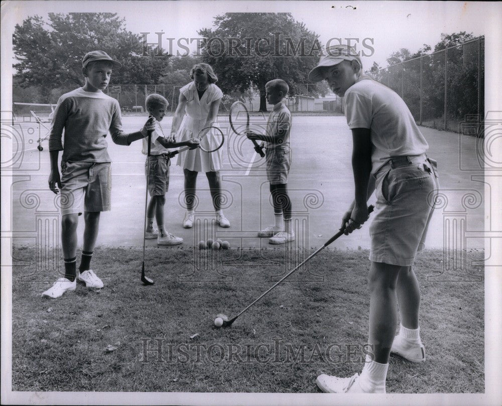 1961 Press Photo KENT COUNTRY CLUB, GOLF, TENNIS. - Historic Images