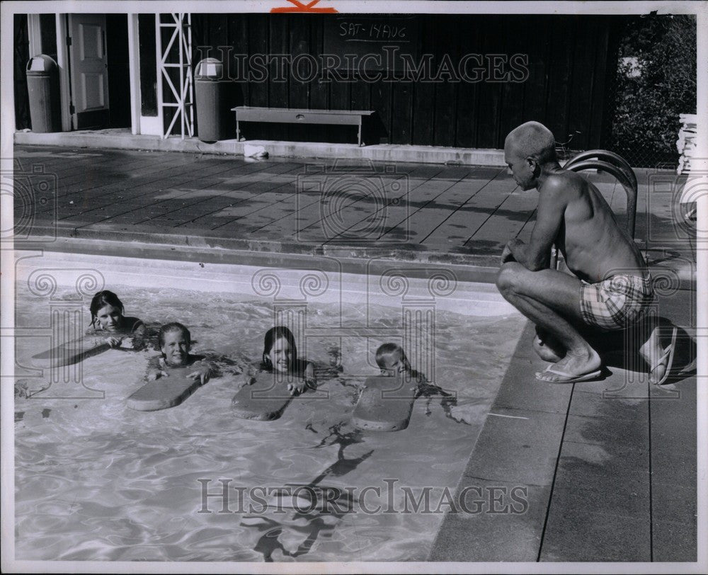 1965 Press Photo Kent CC swiming pool - Historic Images