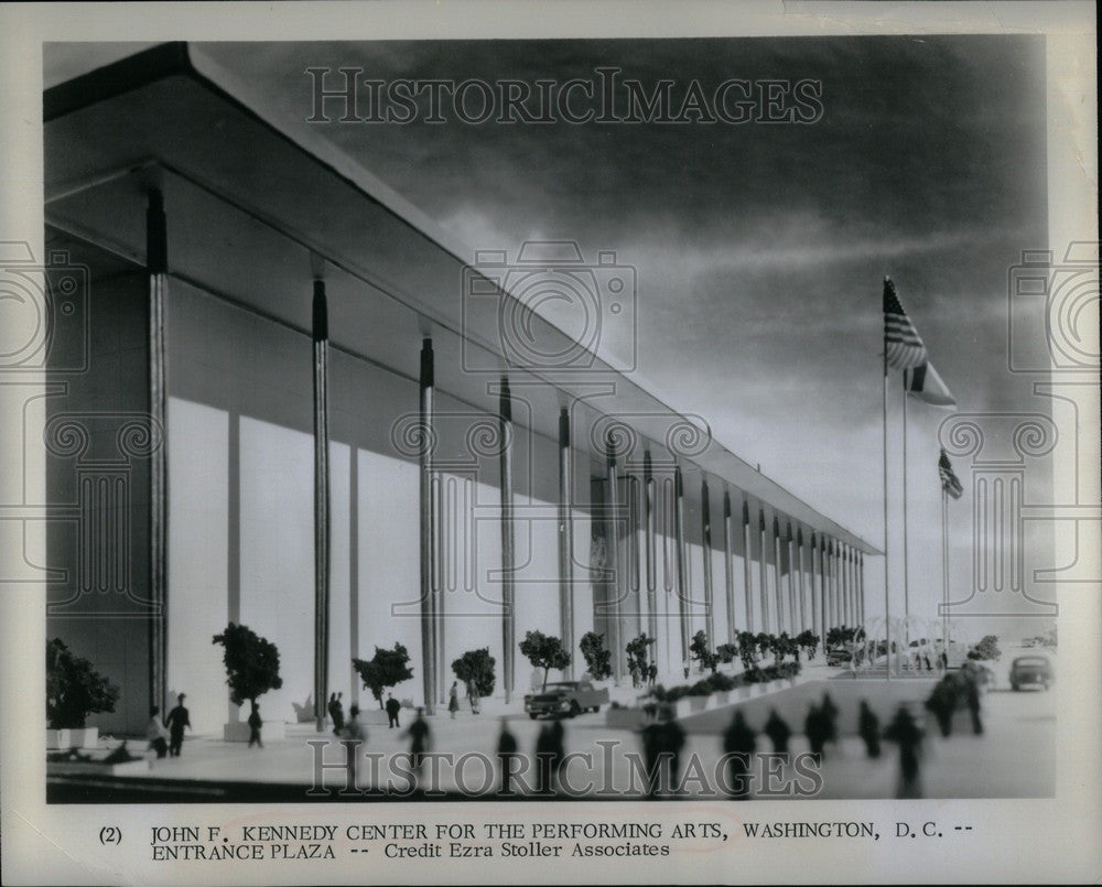 1967 Press Photo JOHN F. KENNEDY CENTER PERFORMING ARTS - Historic Images