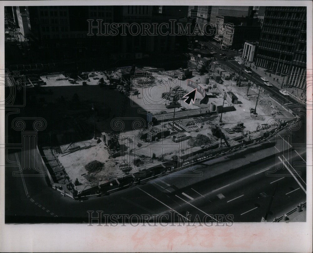 1966 Press Photo $1.5 million garages will open to cars - Historic Images