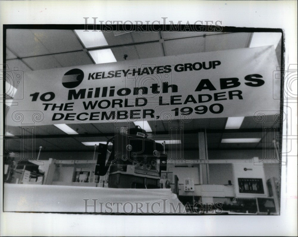 1990 Press Photo The 10th millionth anti-lock brake - Historic Images