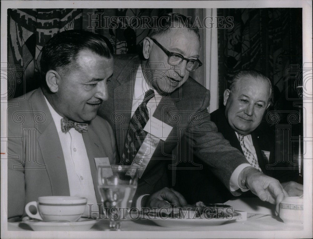 1956 Press Photo Mayor Michael Patrick Windsor - Historic Images