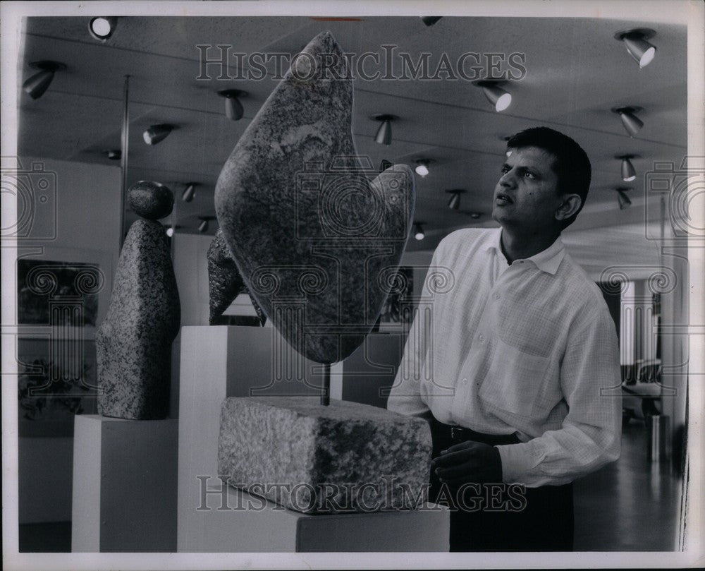 1962 Press Photo Narendra Patel - Historic Images