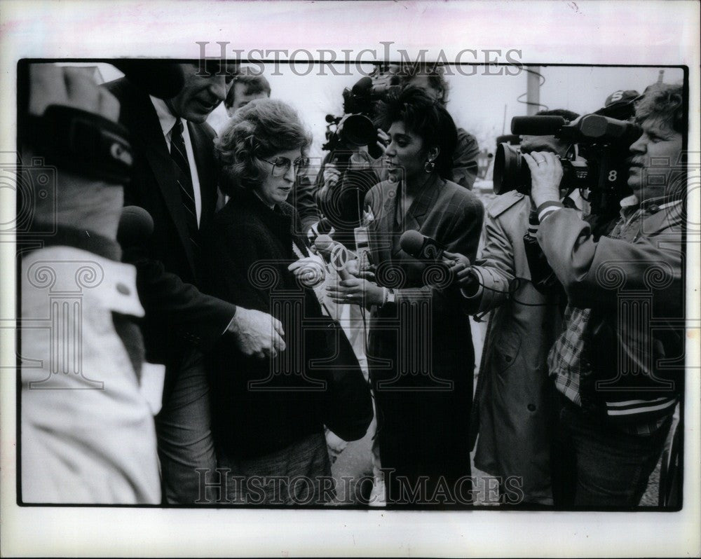 1990 Press Photo Patty Lee mother kidnap victim - Historic Images