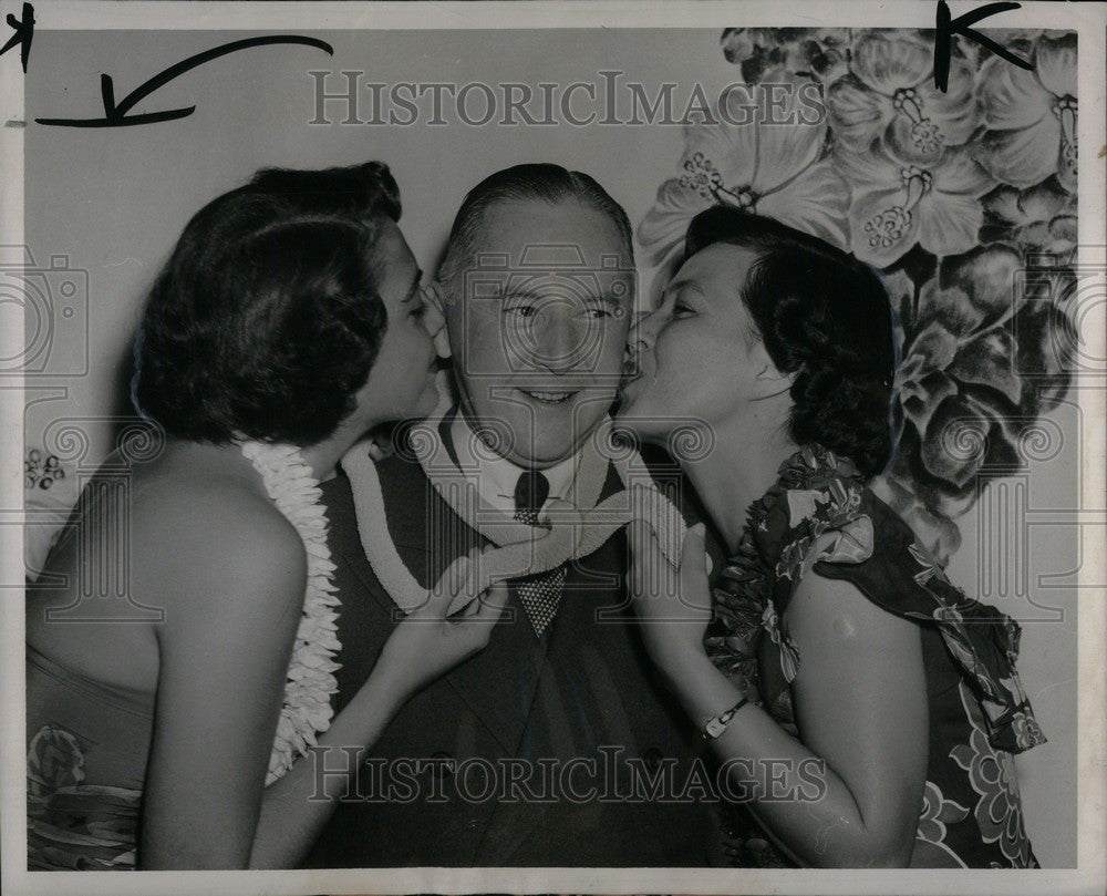 1949 Press Photo W. A. Patterson Airline President - Historic Images