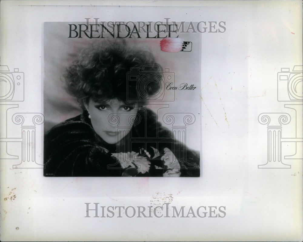 1980 Press Photo Brenda Lee American performer - Historic Images