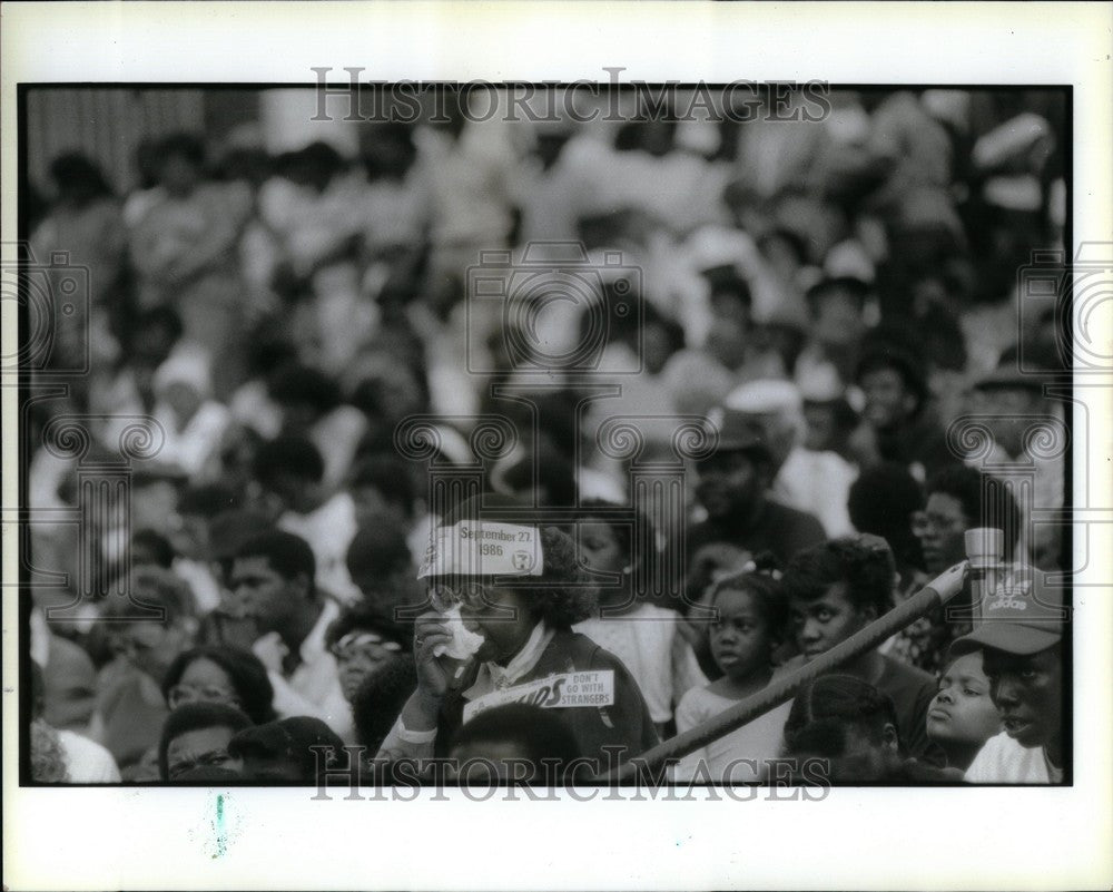 1986 Press Photo Rev. Marjorie Turner Kichival Riverfro - Historic Images