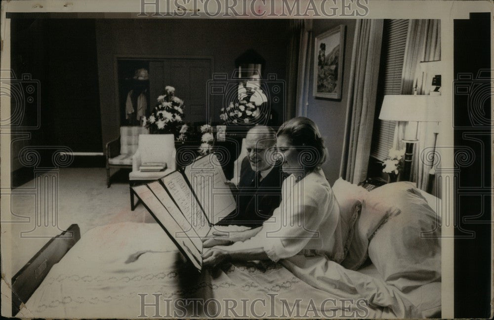 1974 Press Photo Mr. and Mrs. Gerald Ford - Historic Images