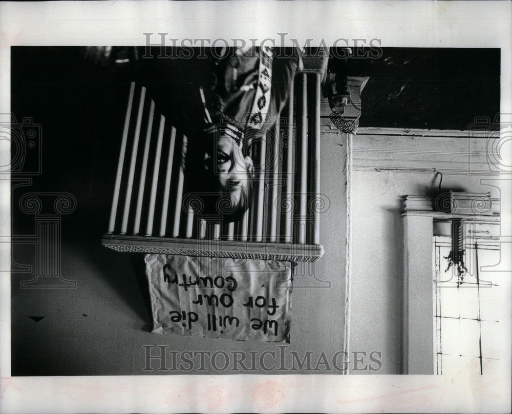 1973 Press Photo Ted Lefthand native - Historic Images