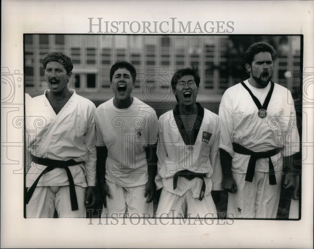 1988 Press Photo Olympian Han Won Lee - Historic Images