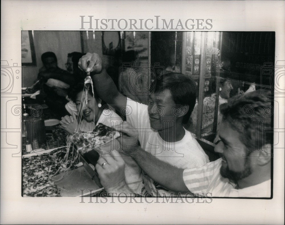 1988 Press Photo Taekwondo Club - Historic Images