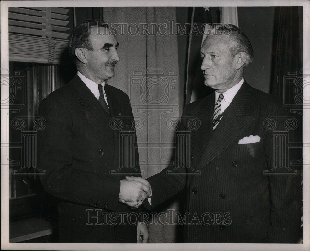 1948 Press Photo Sen. Wayne Morris - Historic Images