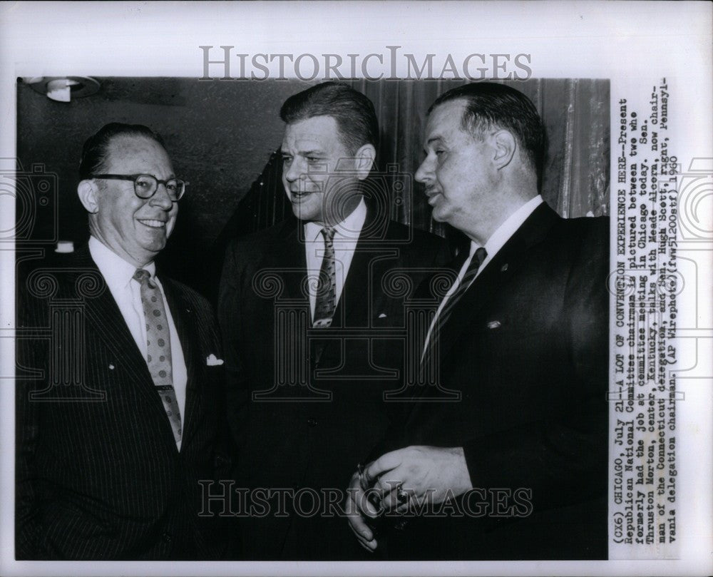 1950 Press Photo Republican National Committee Chairman - Historic Images