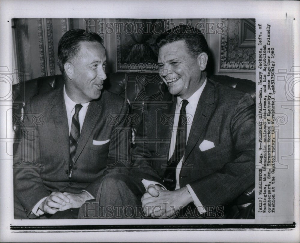 1960 Press Photo henry jackson congressman u.s - Historic Images