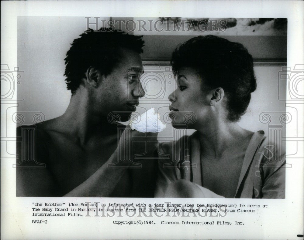 1985 Press Photo Joe Morton Dee Dee Bridgewater - Historic Images