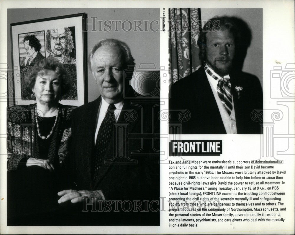 1994 Press Photo Jane and Tex Moser - Historic Images