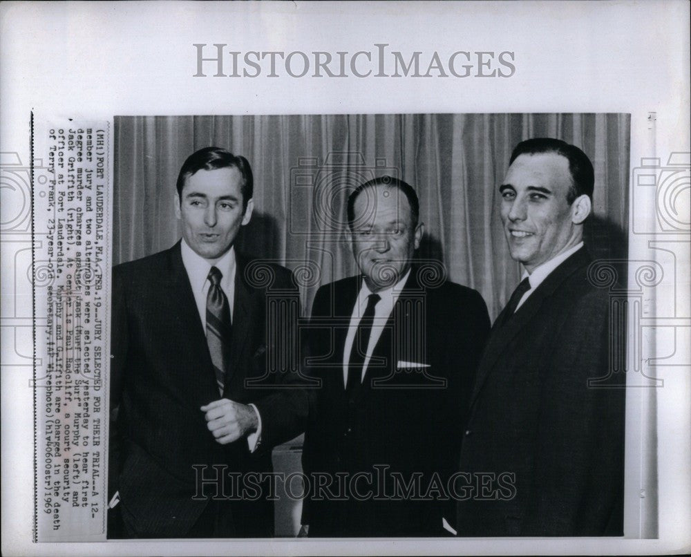 1969 Press Photo Jack Murf the Surf Murphy Griffith - Historic Images