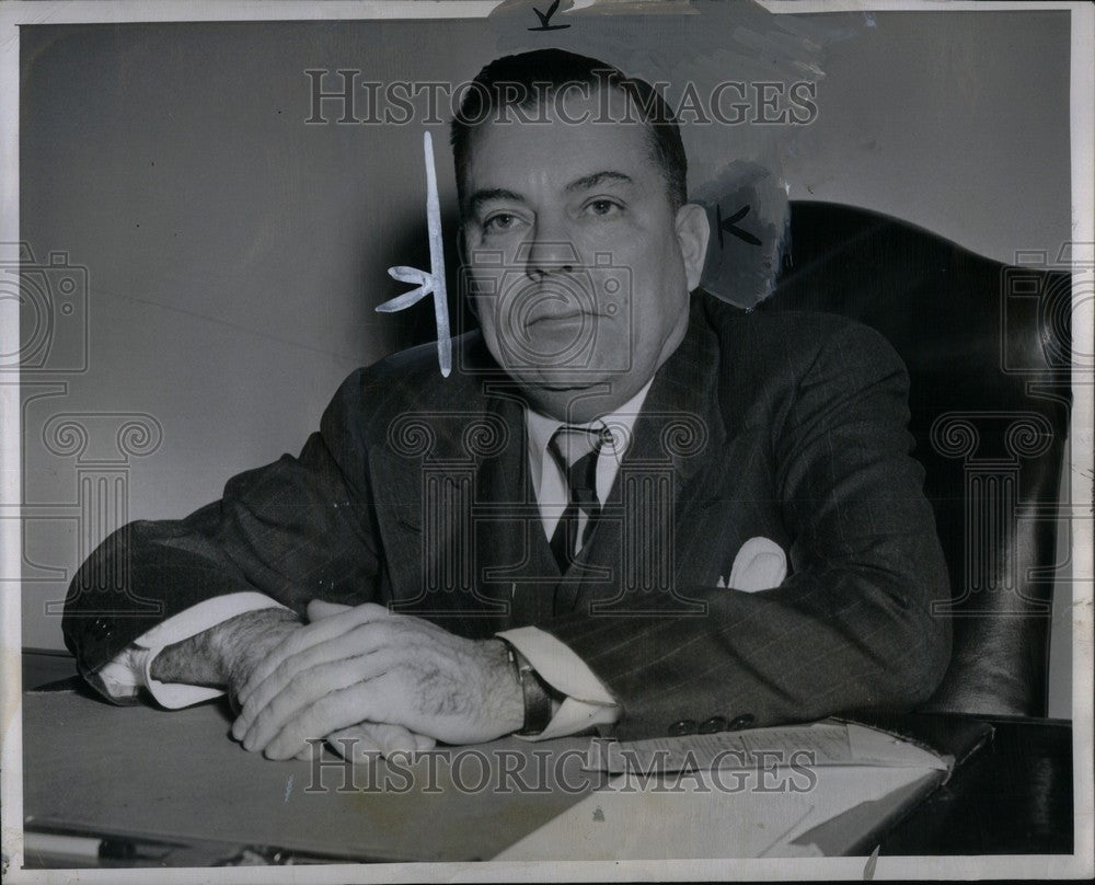 1946 Press Photo George T Murphy Judge - Historic Images