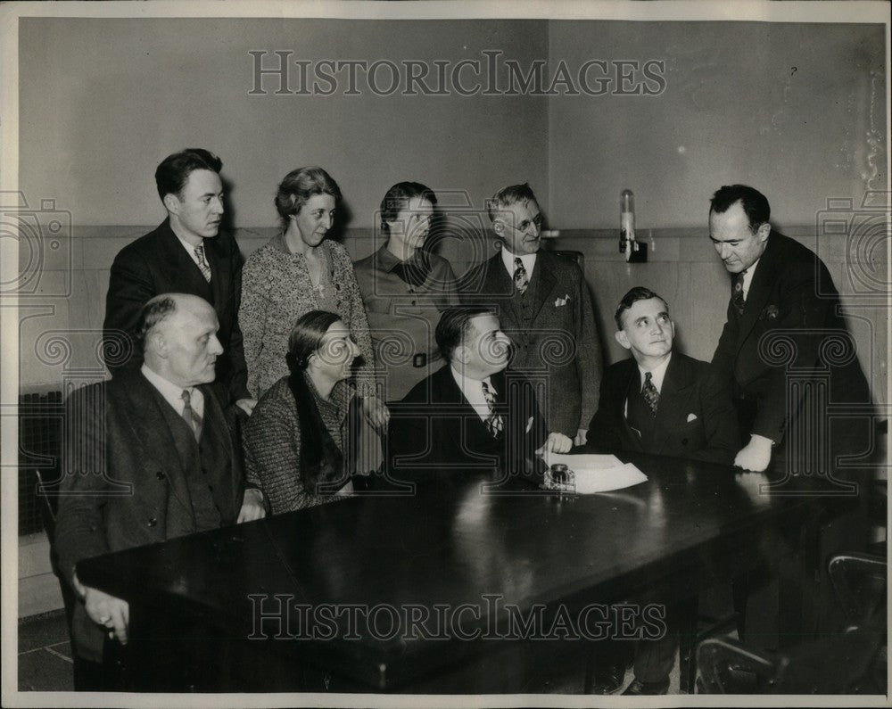 1936 Press Photo George Murphy Recorder's Court Judge - Historic Images