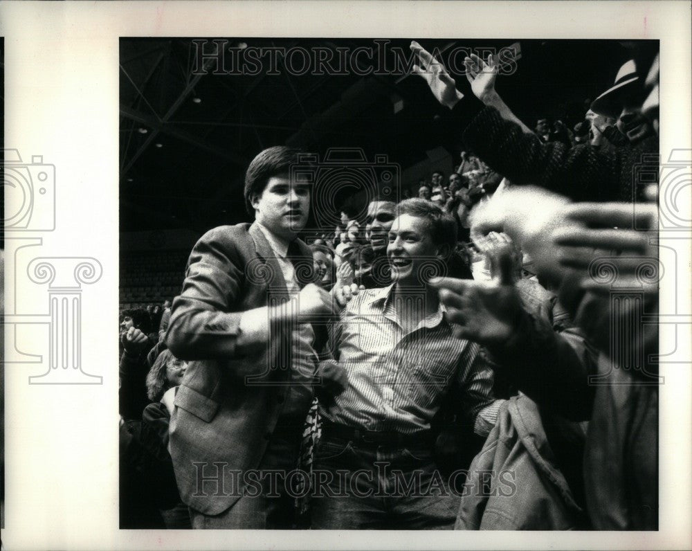 1988 Press Photo John Mulroy Irish associ. footballer - Historic Images