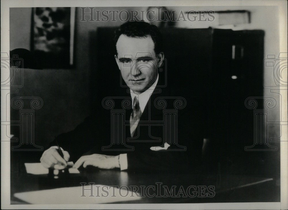 1940 Press Photo Supreme Court Justice Frank Murphey - Historic Images