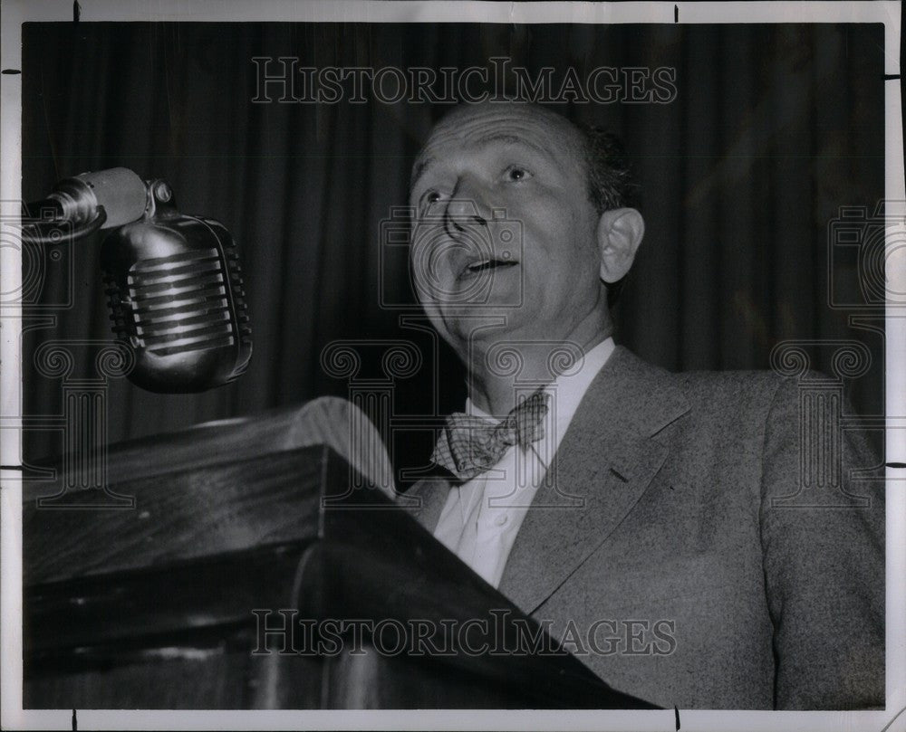 1950 Press Photo David Lilienthal TVA chairman - Historic Images