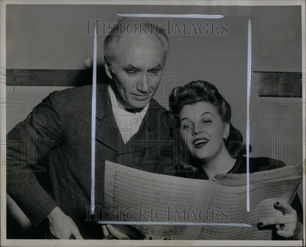 1947 Press Photo Eva Likova Operatic Soprano - Historic Images