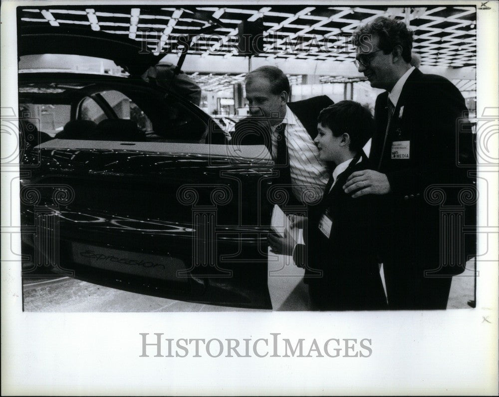 1990 Press Photo Dennis Burke Paul Daniel Pienert - Historic Images