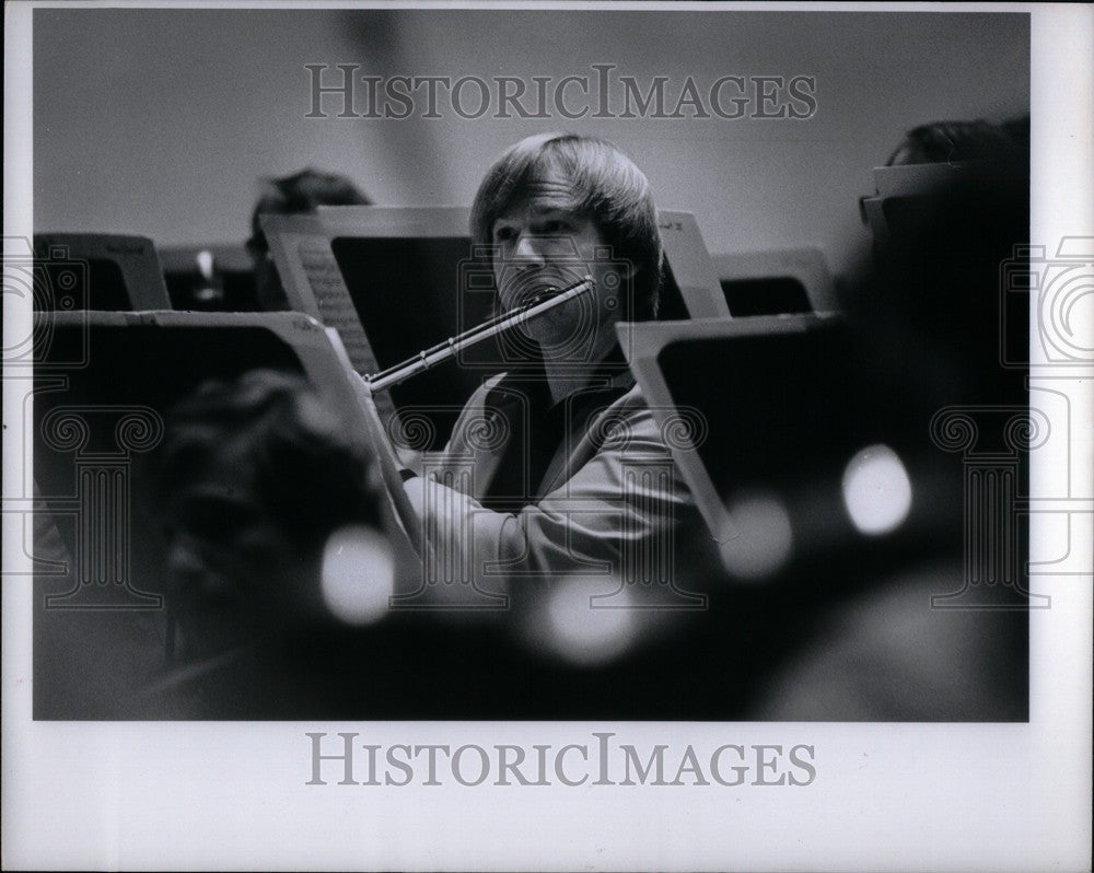 1977 Press Photo Eru Monroe DET Symphony Orchestra - Historic Images