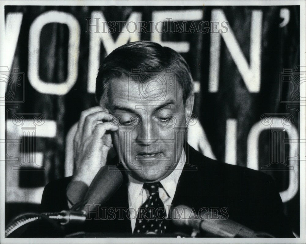 1982 Press Photo Walter Mondale Reagan administration - Historic Images