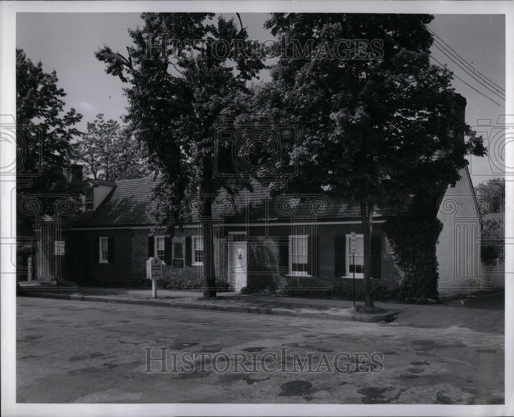 1963 Press Photo James Monroe Law Office Fredericksburg - Historic Images