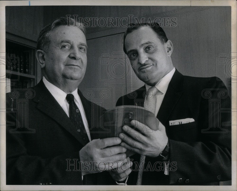 1961 Press Photo Judge John I. Recca James Montante - Historic Images