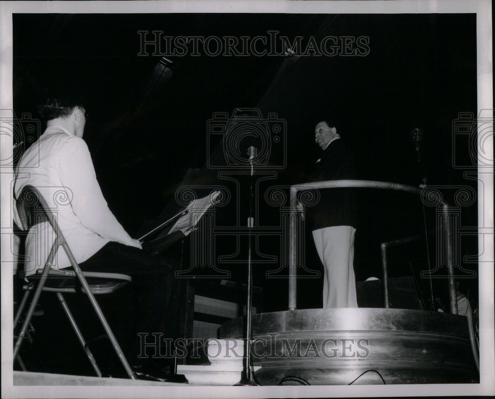 1951 Press Photo Pierre Montet French Egyptologist - Historic Images