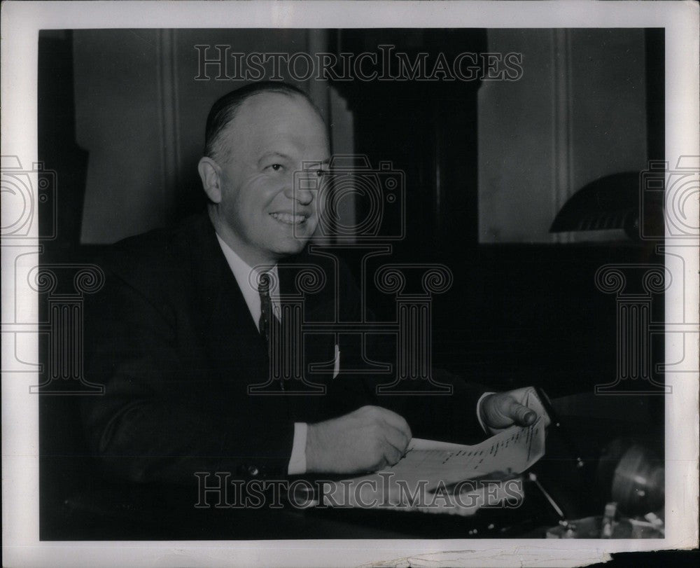 1952 Press Photo Harold Hassen - Historic Images