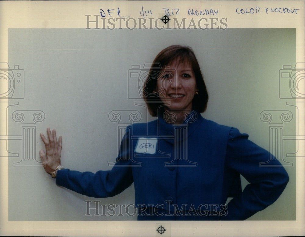 1991 Press Photo Geraldine Larkin - Historic Images