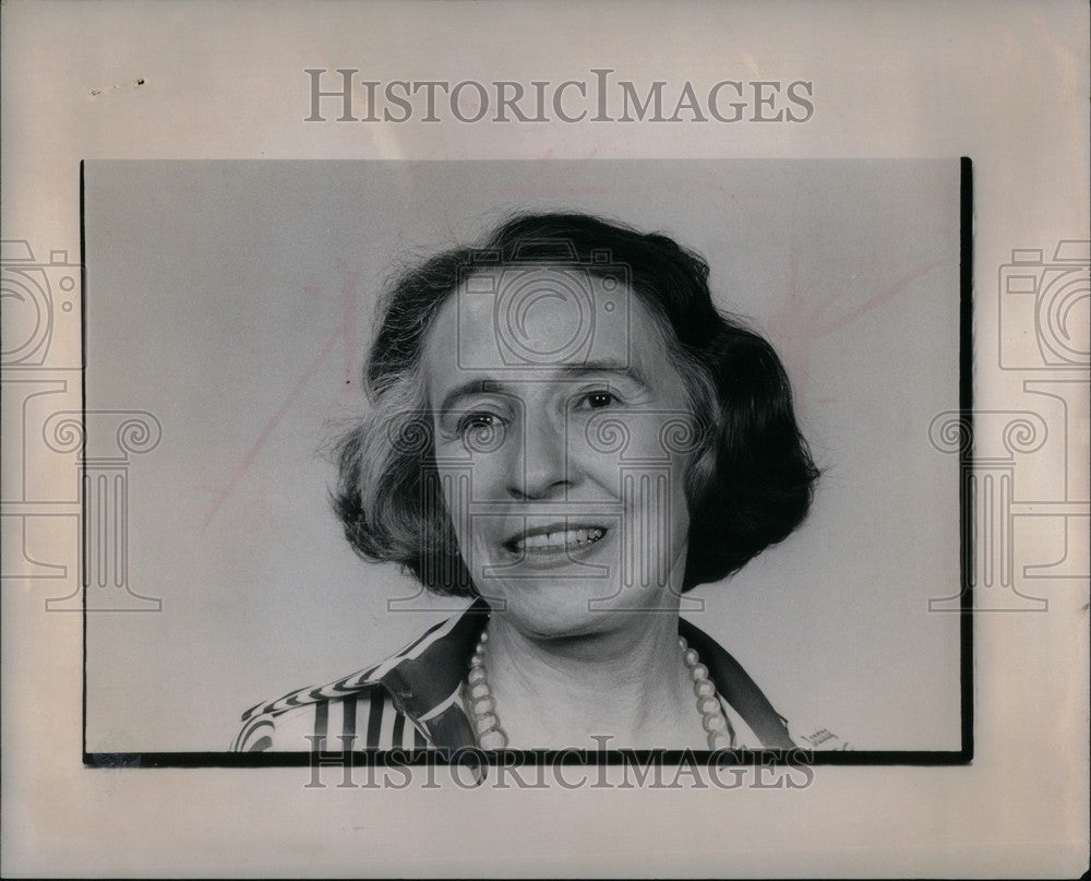 1974 Press Photo Marjorie Lansing - Historic Images