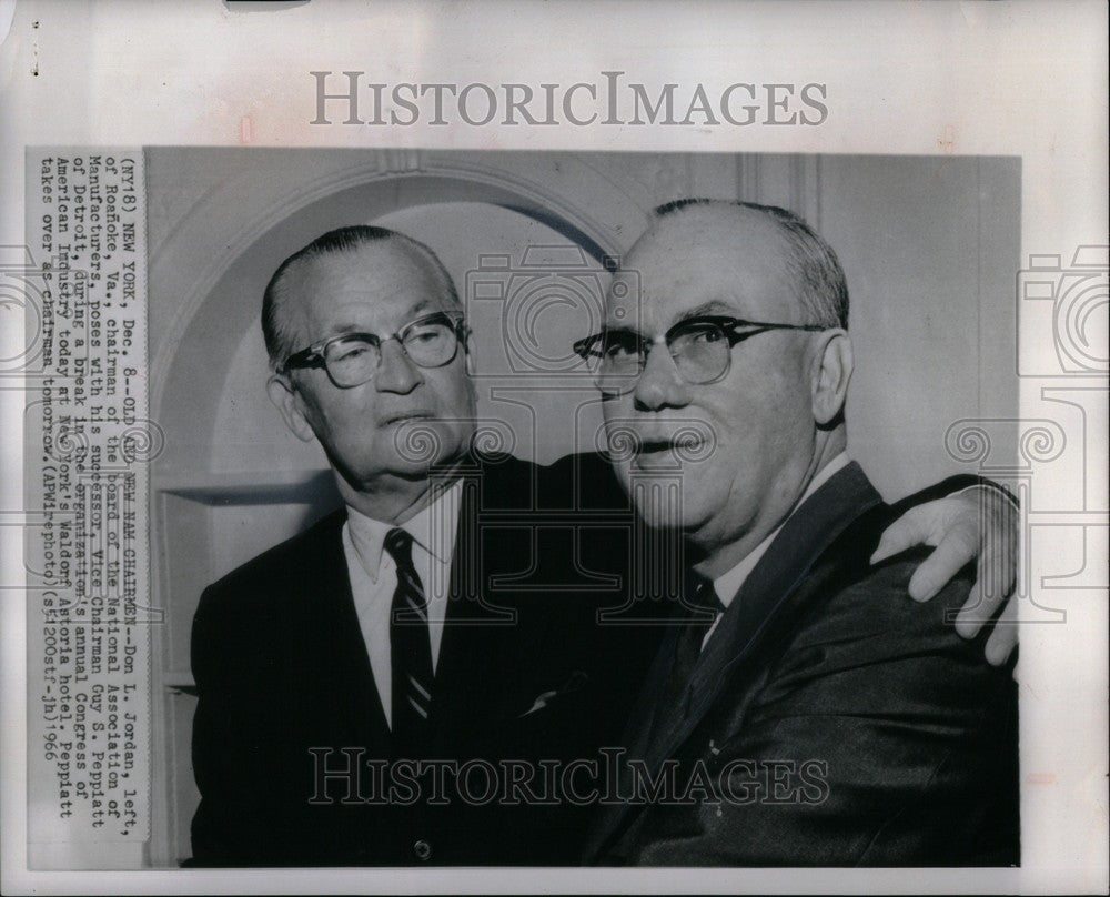 1966 Press Photo Don L. Jordan - Historic Images