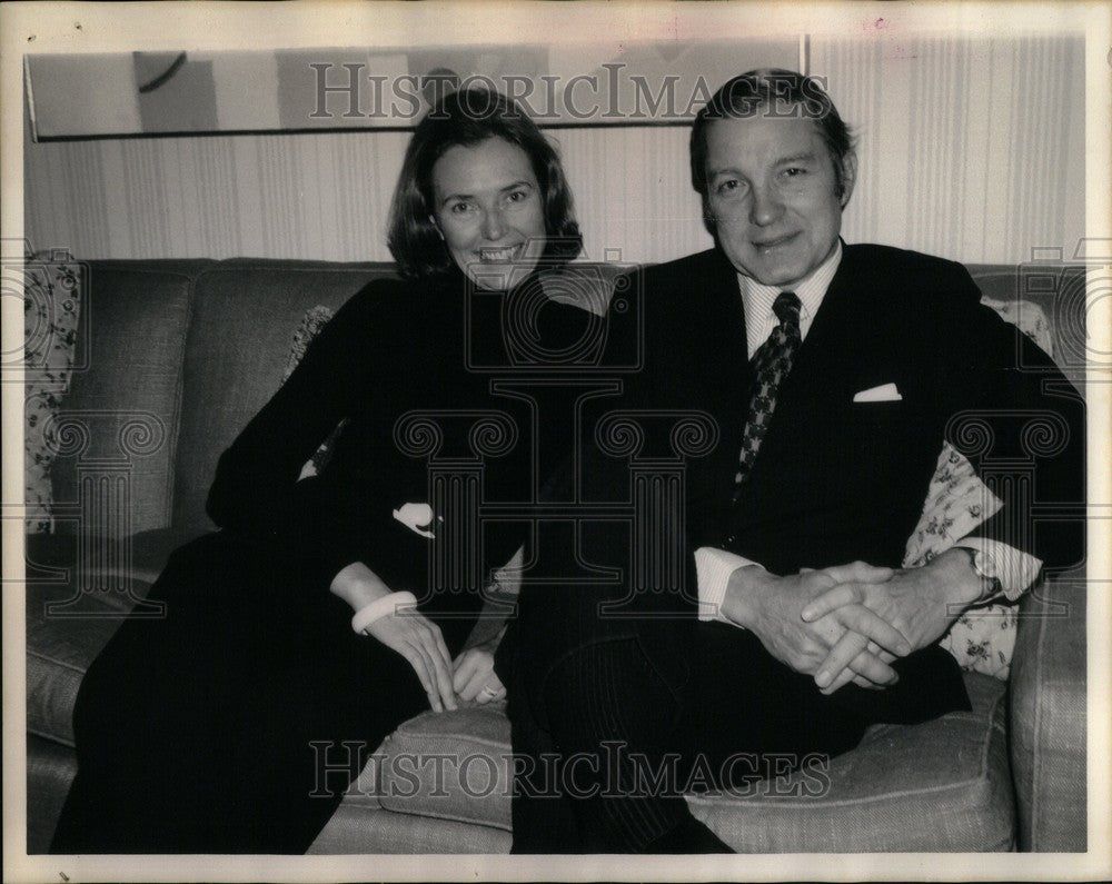 1973 Press Photo Charles Percy Republican Senator - Historic Images