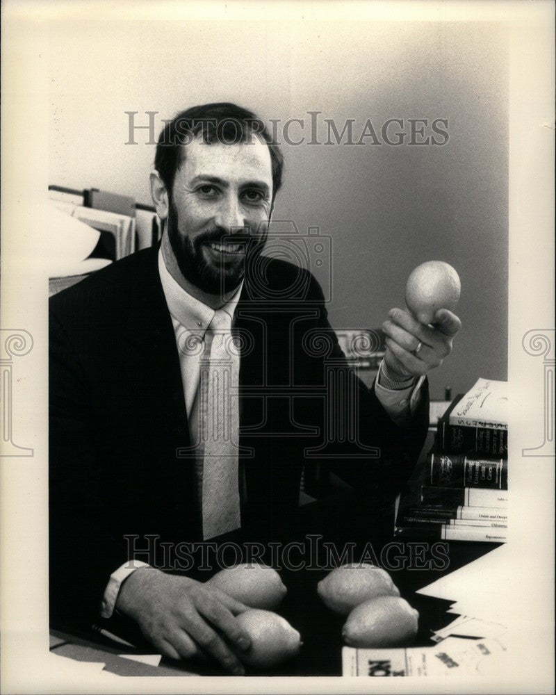 1987 Press Photo Robert Drazin - Historic Images