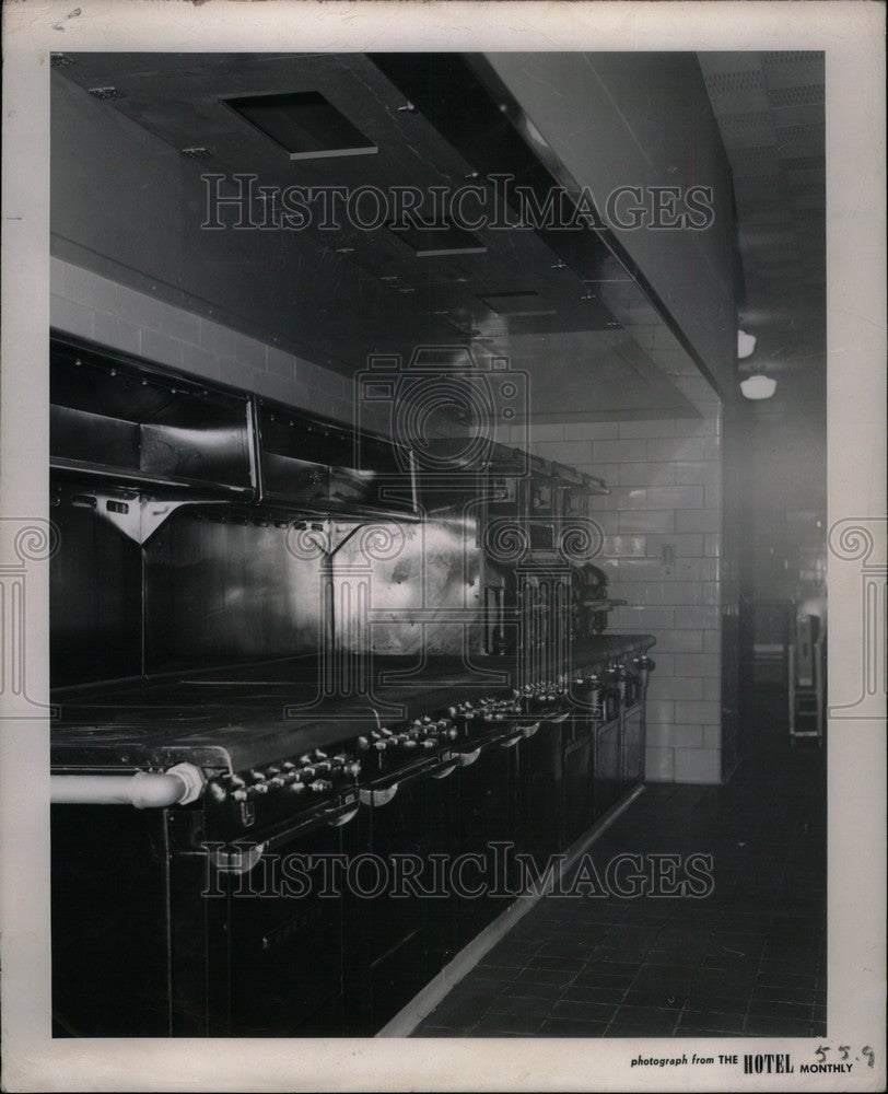 1950 Press Photo Kitchen Sets Memorial Building - Historic Images