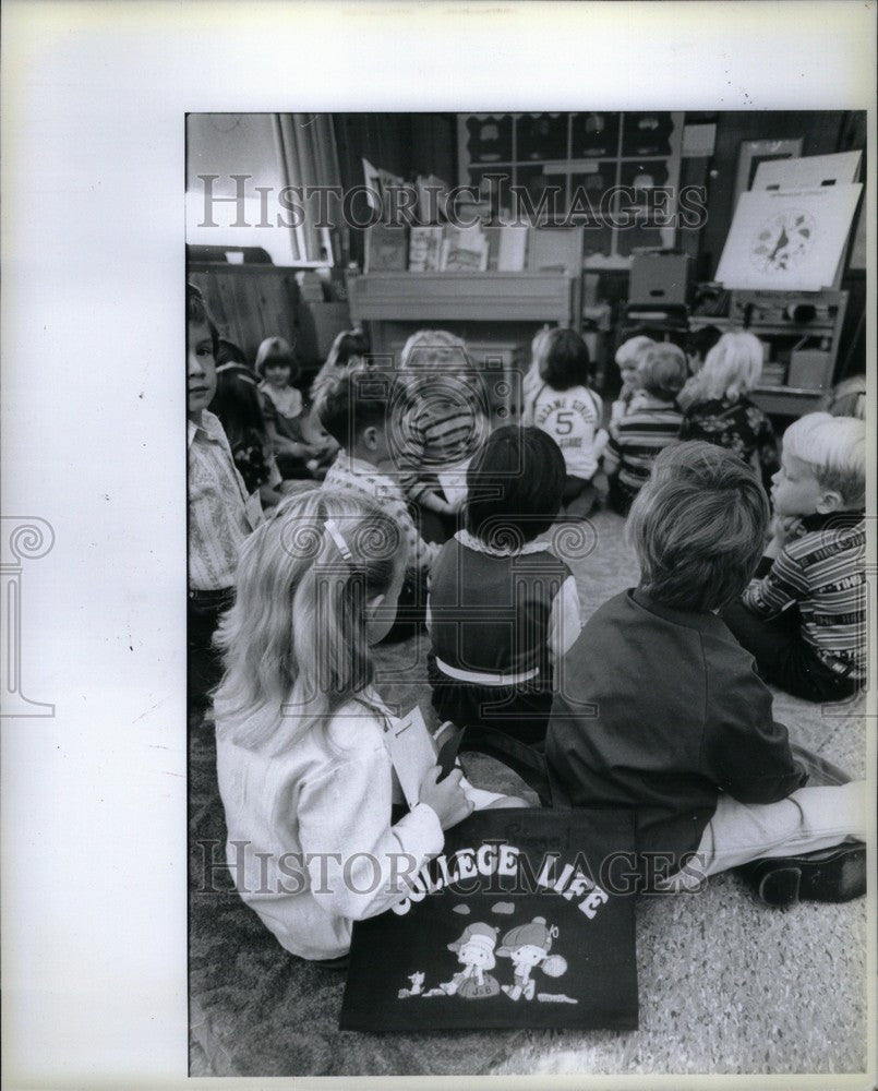 1969 Press Photo Carleton Kindergarten - Historic Images