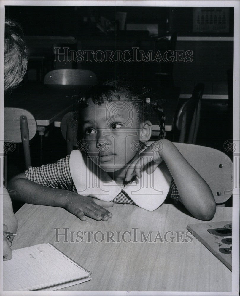 1962 Press Photo Kindergarten Pamela Mays - Historic Images