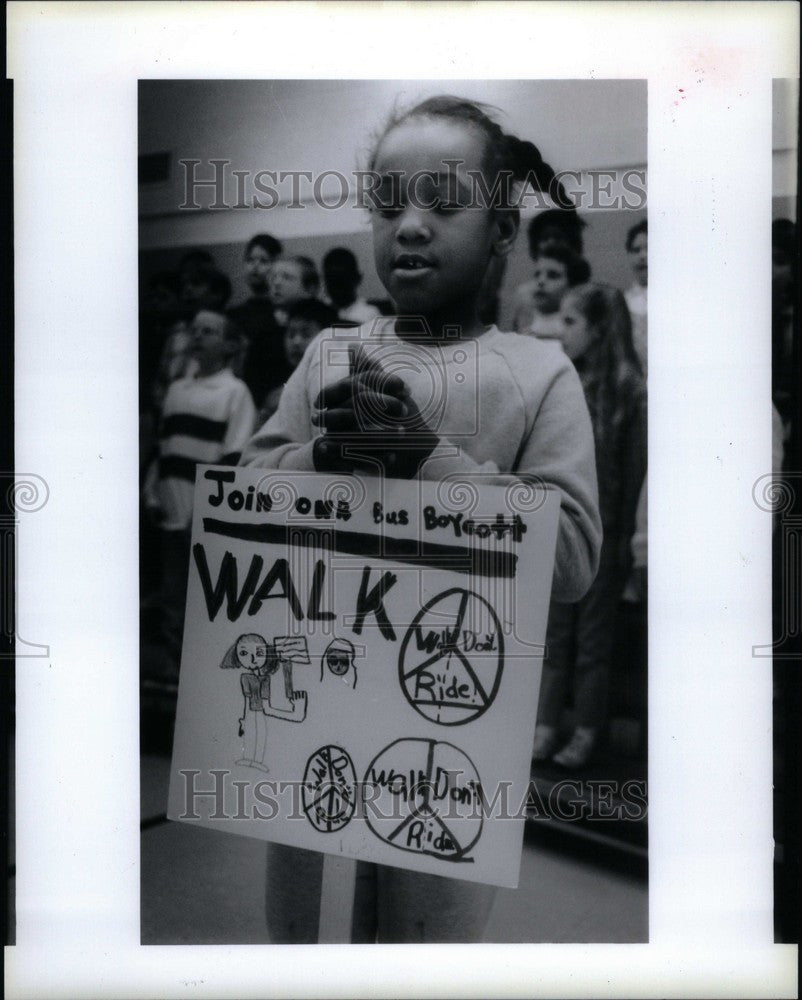 1991 Press Photo Andrea Terry,Rehearses for a play - Historic Images