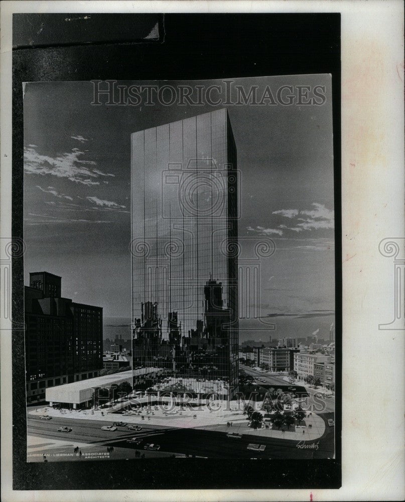 1972 Press Photo Kern Block Building - Historic Images