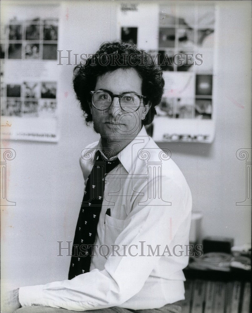 1981 Press Photo SOL LACHMAN writer detroit - Historic Images