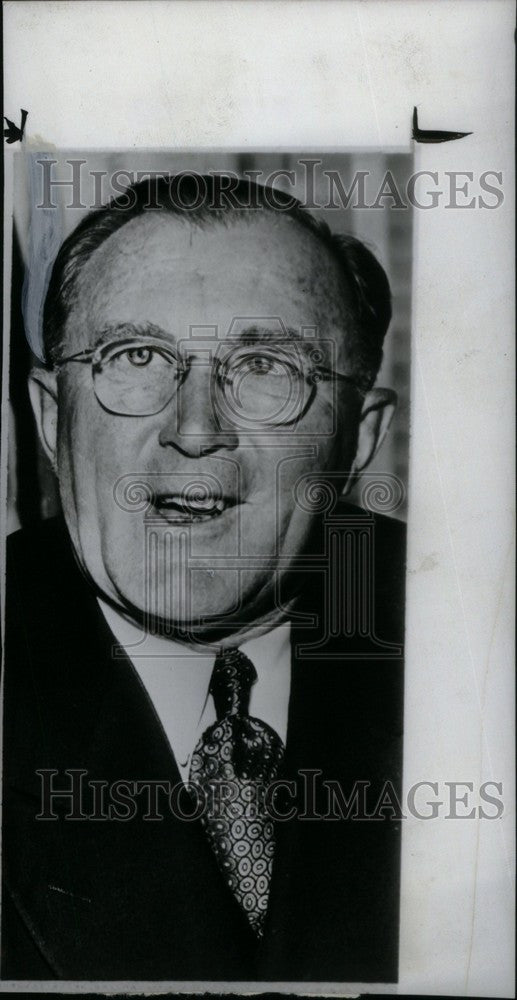 1952 Press Photo Charles E. Wilson CEO General Electric - Historic Images